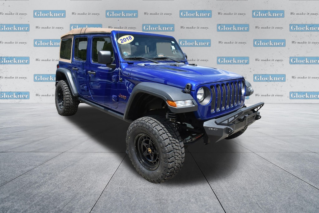 Certified 2018 Jeep Wrangler Unlimited Rubicon 4x4 SUV