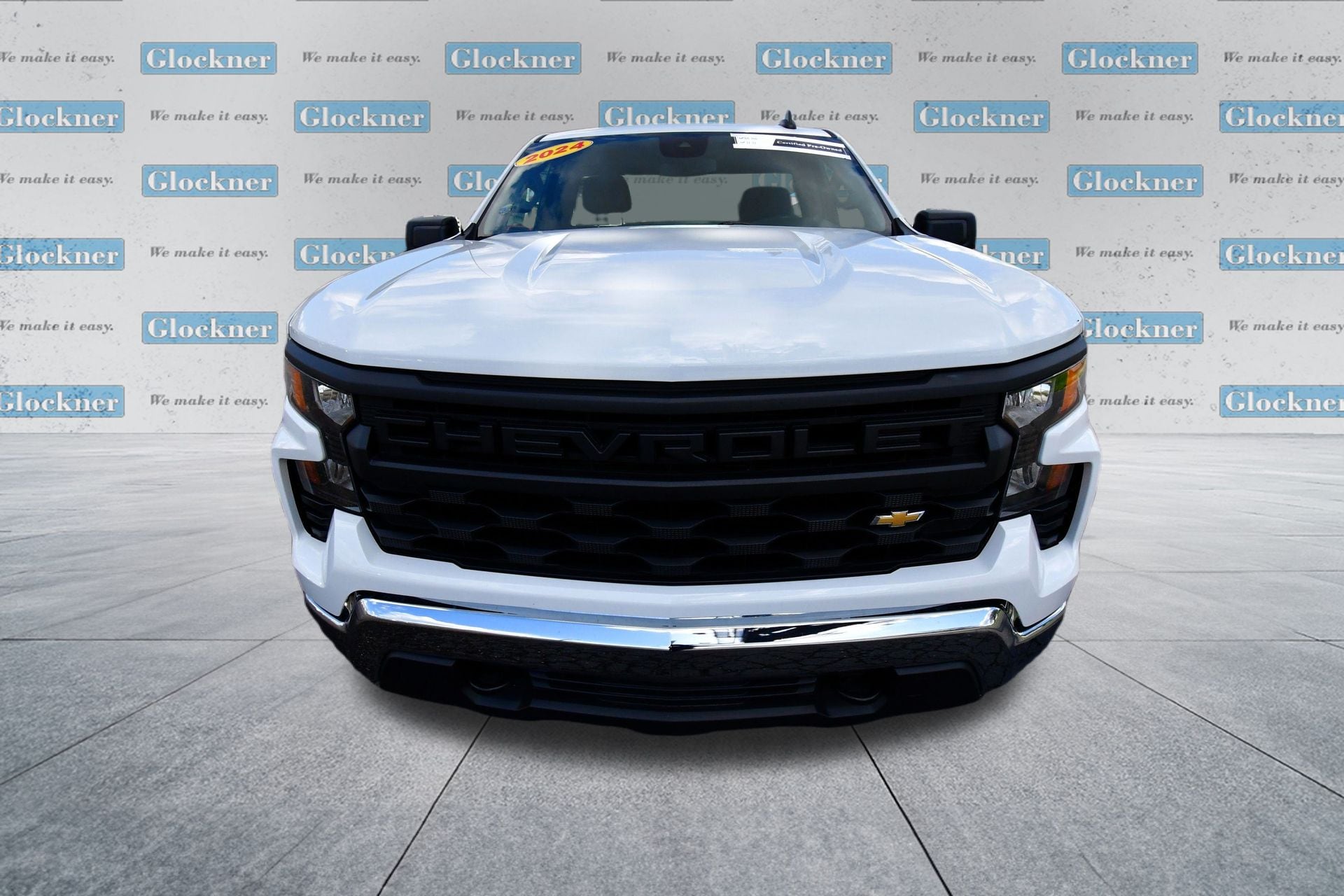 Certified 2024 Chevrolet Silverado 1500 Work Truck with VIN 3GCNAAED4RG393434 for sale in South Point, OH