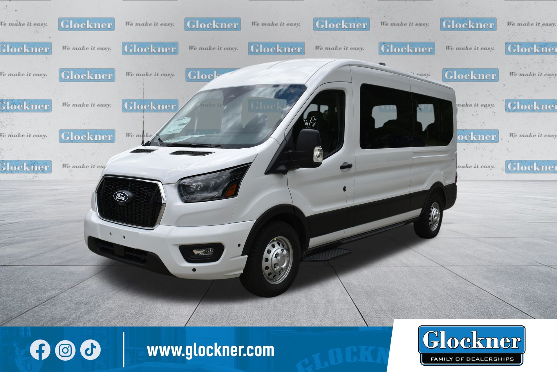 2026 Ford Transit 350 XL Med Roof Sliding Pass. 148 AWD's photo