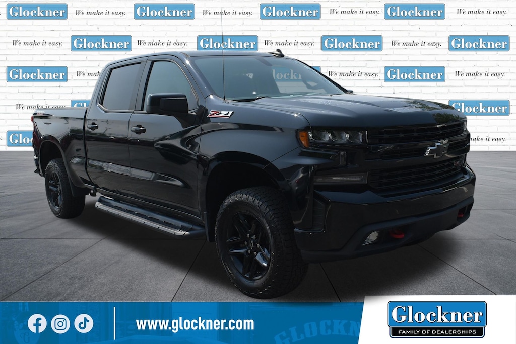 Used 2020 Chevrolet Silverado 1500 LT Trail Boss Truck Crew Cab