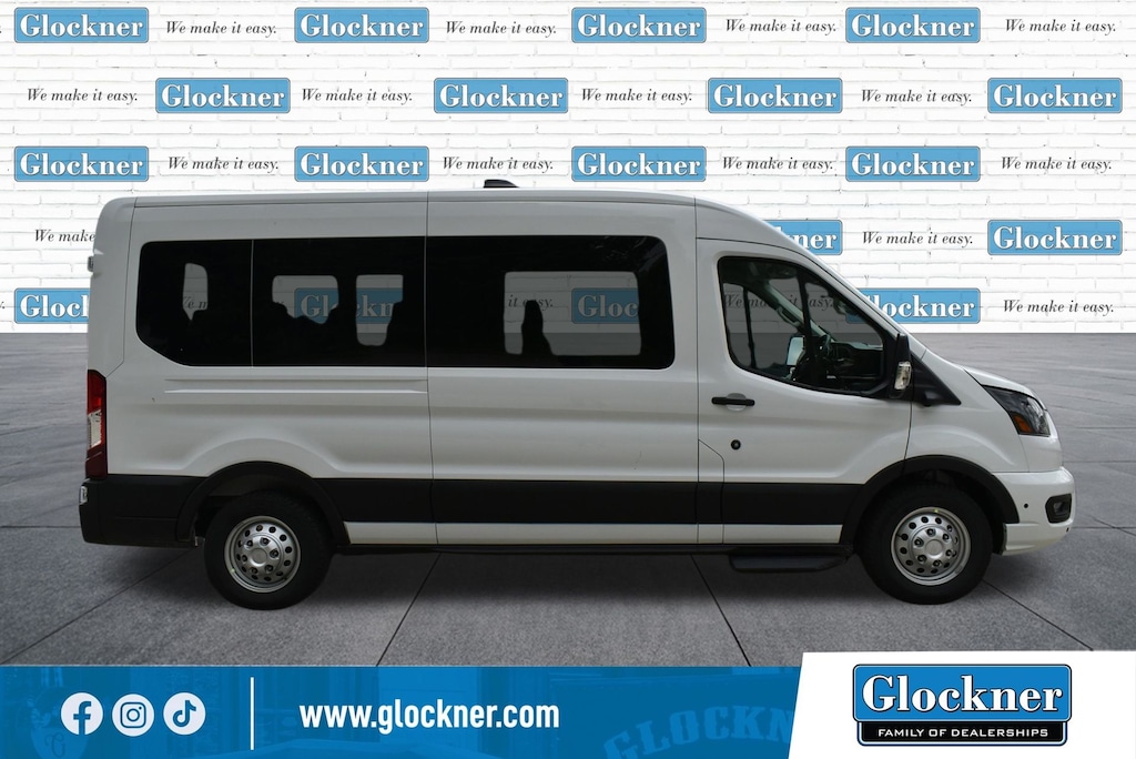 New 2026 Ford Transit-350 XLT Wagon Medium Roof Van