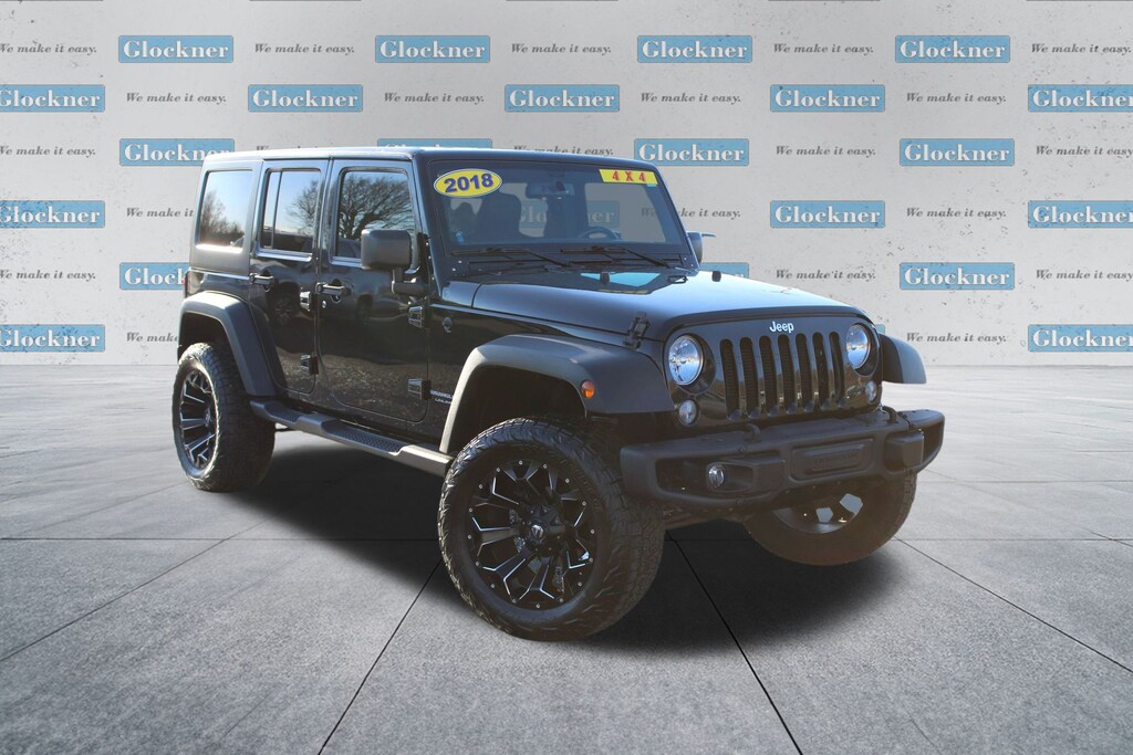 Used 2018 Jeep Wrangler JK Unlimited Sport 4x4 SUV