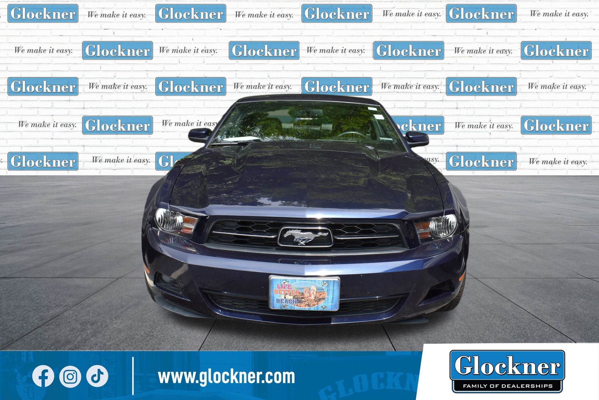 Used 2010 Ford Mustang V6 with VIN 1ZVBP8AN6A5161645 for sale in South Point, OH