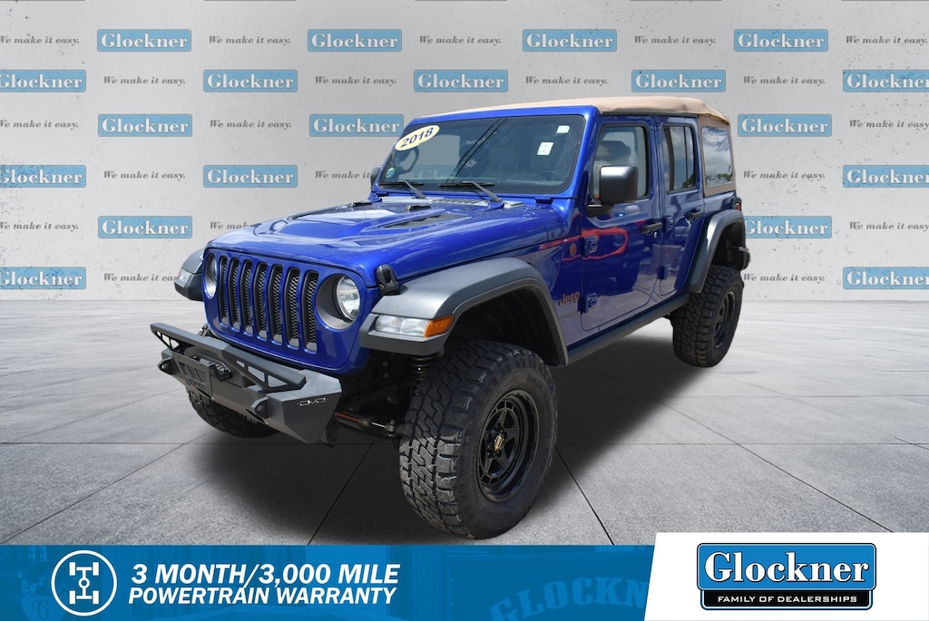 Certified 2018 Jeep Wrangler Unlimited Rubicon 4x4 SUV