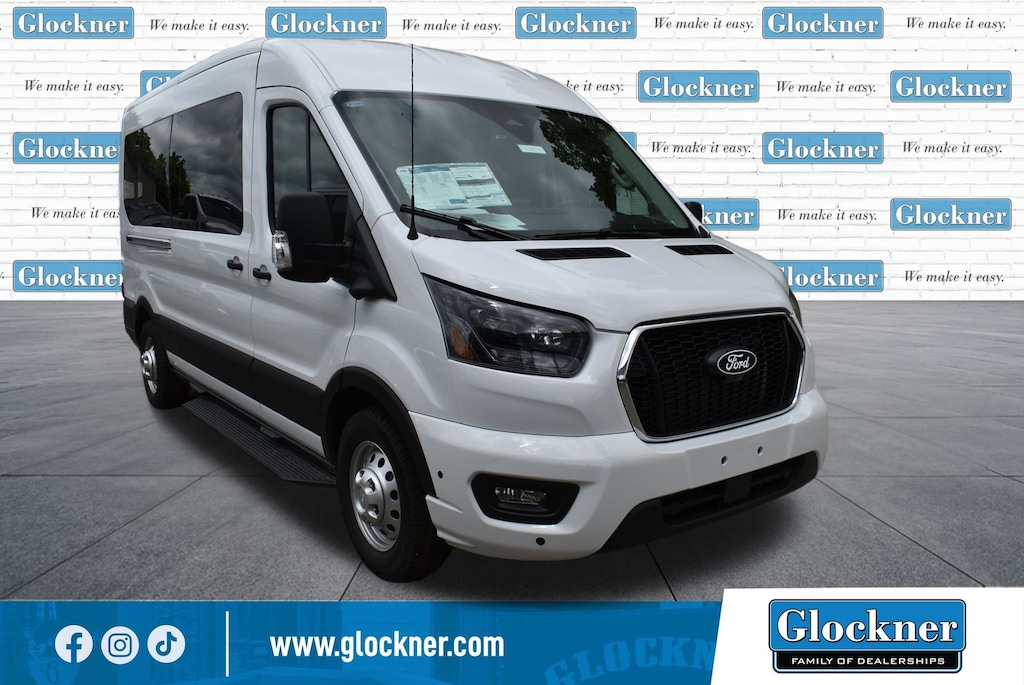 New 2026 Ford Transit-350 XLT Wagon Medium Roof Van