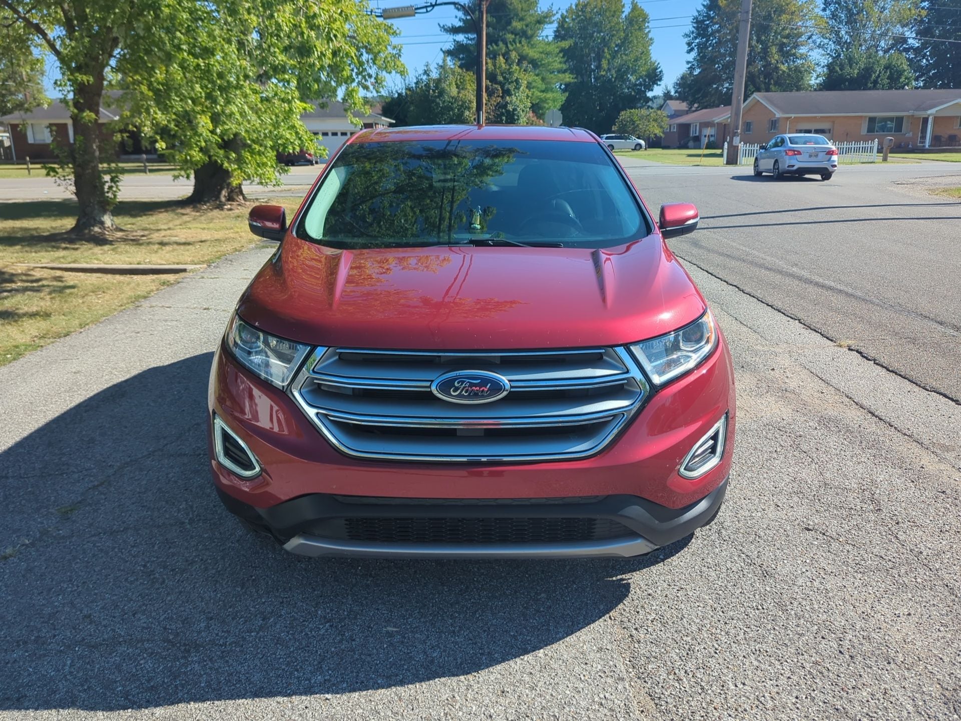 Used 2017 Ford Edge Titanium with VIN 2FMPK3K99HBB19645 for sale in South Point, OH