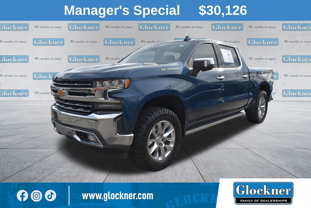Certified 2021 Chevrolet Silverado 1500 LTZ Truck Crew Cab
