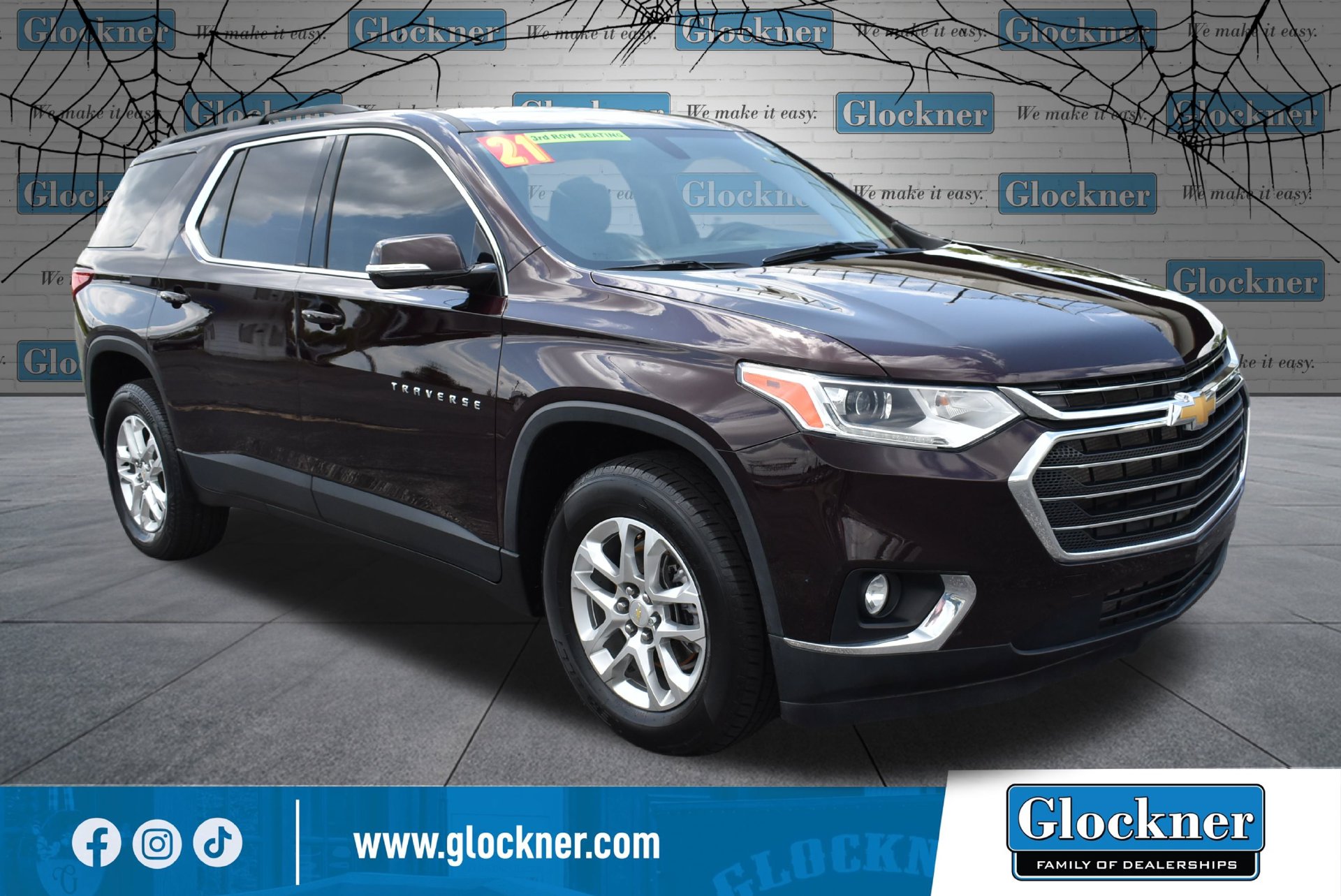 Used 2021 Chevrolet Traverse LT Cloth w/1LT SUV