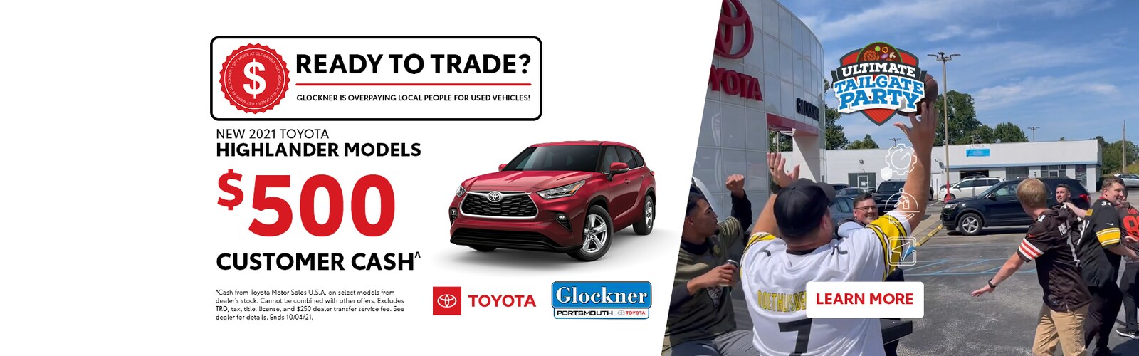 Toyota Dealer Portsmouth, OH Glockner Toyota