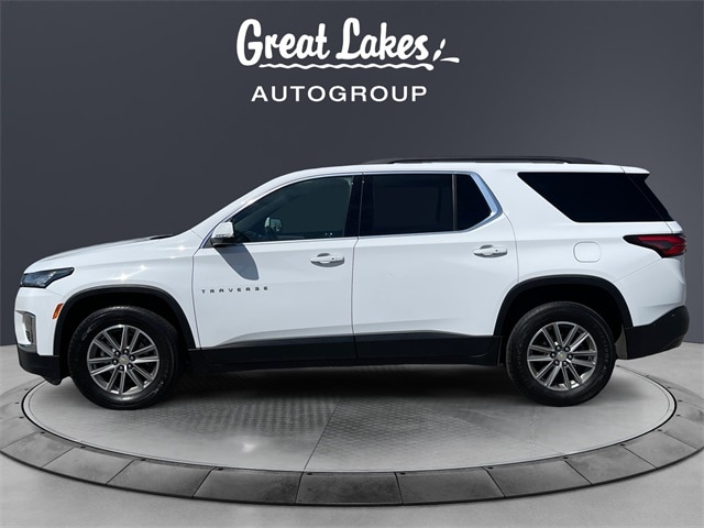 Used 2022 Chevrolet Traverse 1LT with VIN 1GNEVGKW7NJ155445 for sale in Findlay, OH