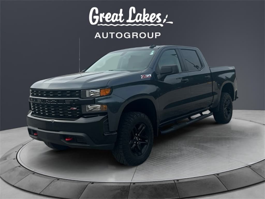 Used 2021 Chevrolet Silverado 1500 Custom Trail Boss Truck Crew Cab