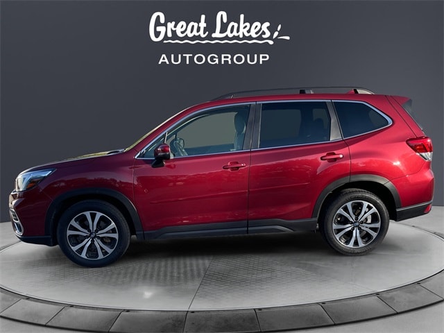Used 2021 Subaru Forester Limited with VIN JF2SKASC9MH518505 for sale in Findlay, OH