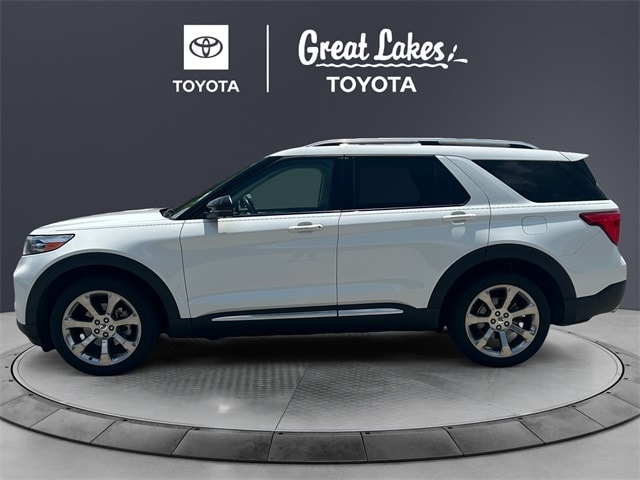 Used 2020 Ford Explorer Platinum with VIN 1FM5K8HCXLGB15483 for sale in Findlay, OH