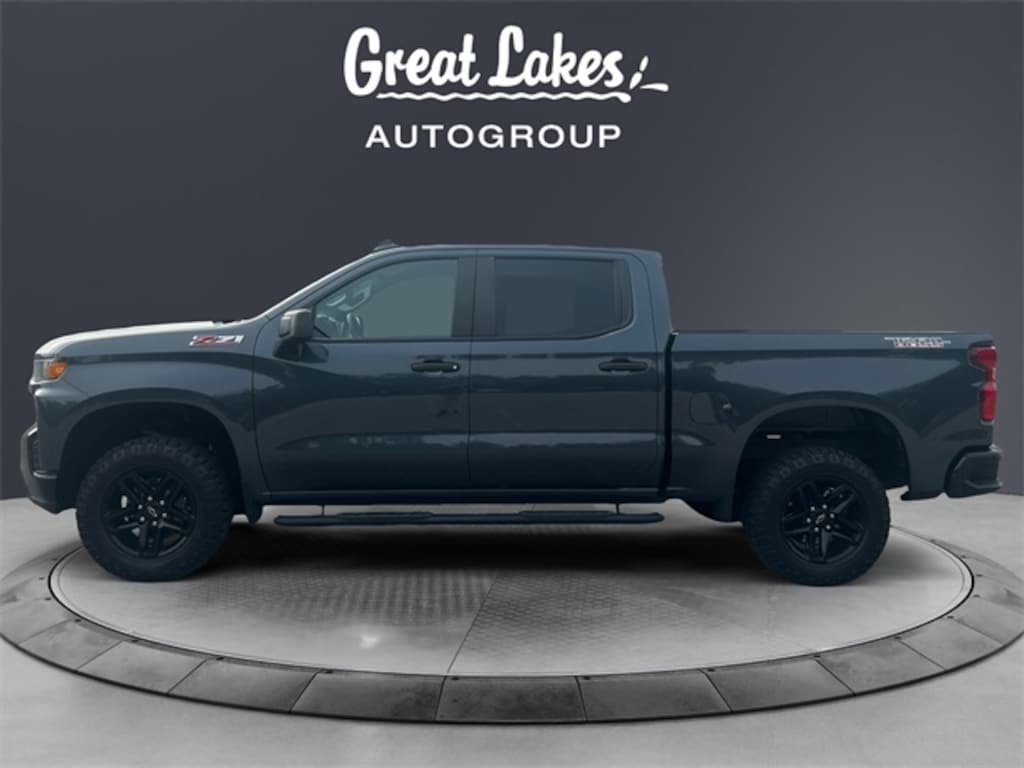 Used 2021 Chevrolet Silverado 1500 Custom Trail Boss Truck Crew Cab