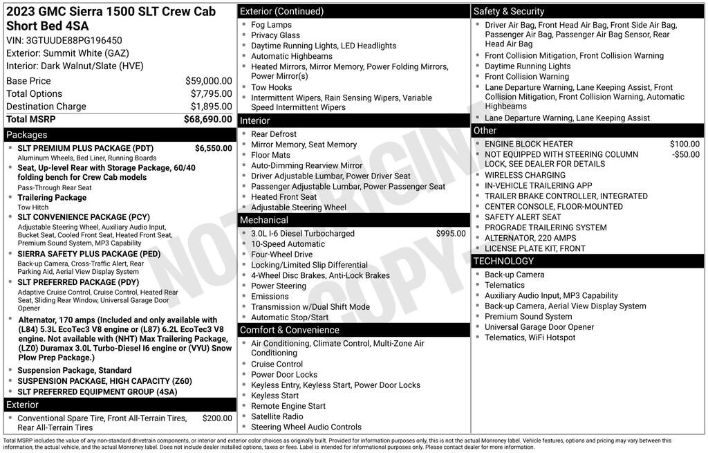 Used 2023 GMC Sierra 1500 SLT Truck