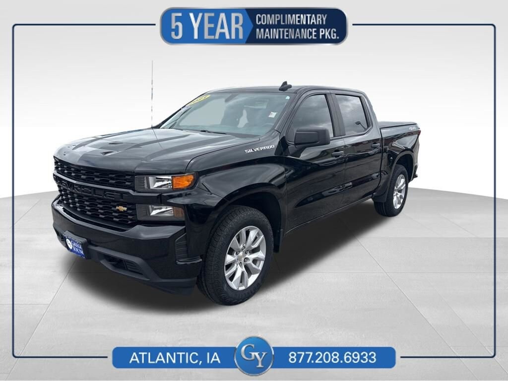 Used 2021 Chevrolet Silverado 1500 Custom Truck