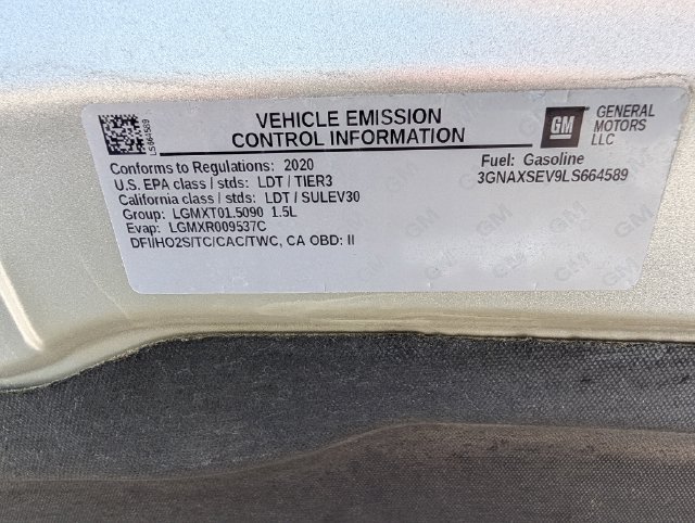 Used 2020 Chevrolet Equinox LS SUV