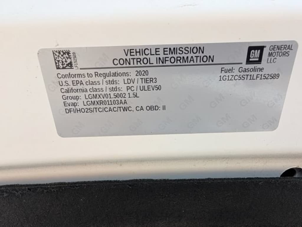 Used 2020 Chevrolet Malibu LS Car