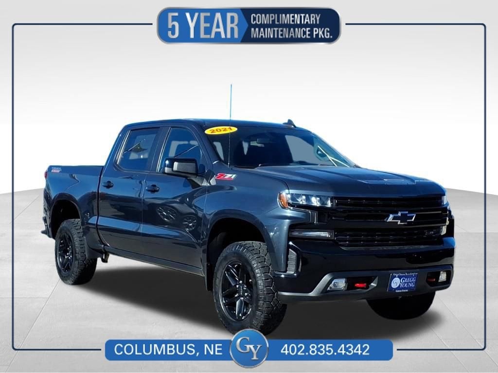 Used 2021 Chevrolet Silverado 1500 LT Trail Boss Truck