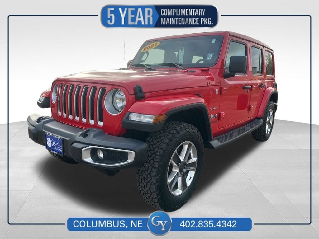 Used 2021 Jeep Wrangler Unlimited Sahara