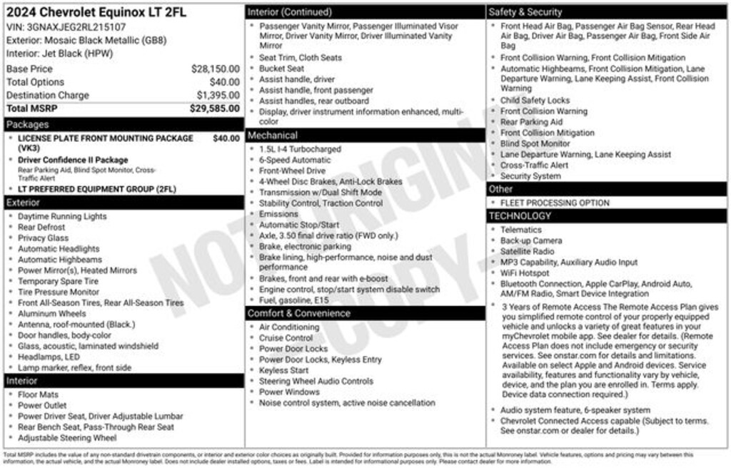 Used 2024 Chevrolet Equinox LT SUV