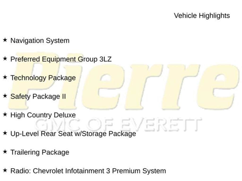 Used 2019 Chevrolet Silverado 1500 High Country Truck Crew Cab