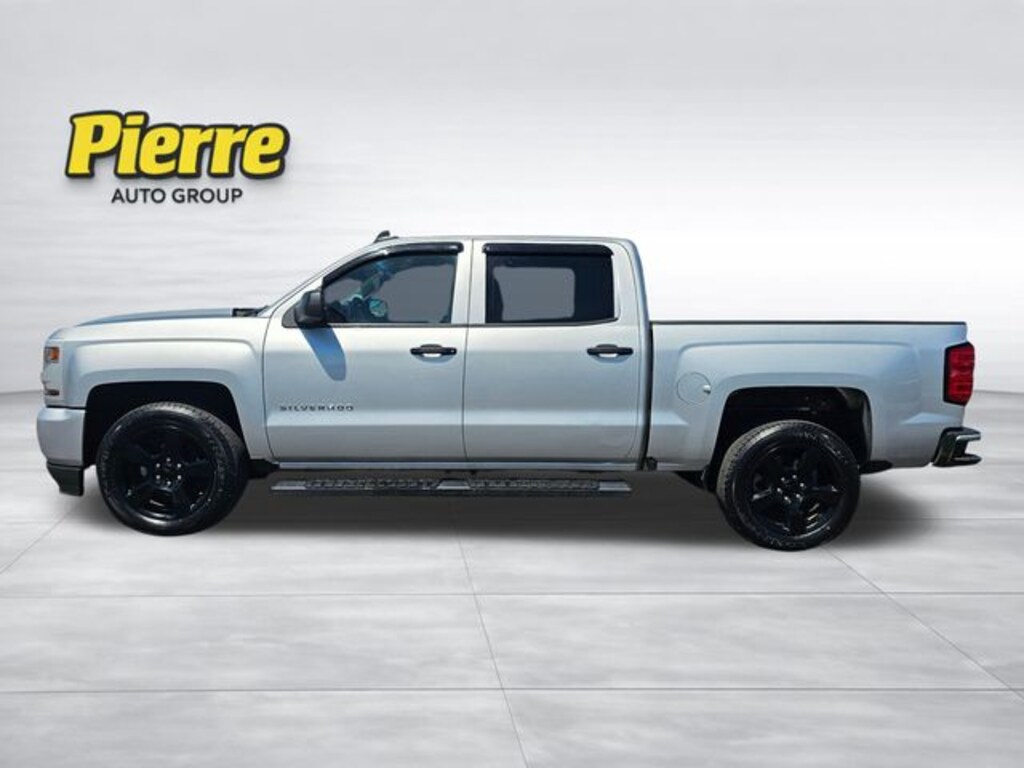 Used 2018 Chevrolet Silverado 1500 Custom Truck Crew Cab