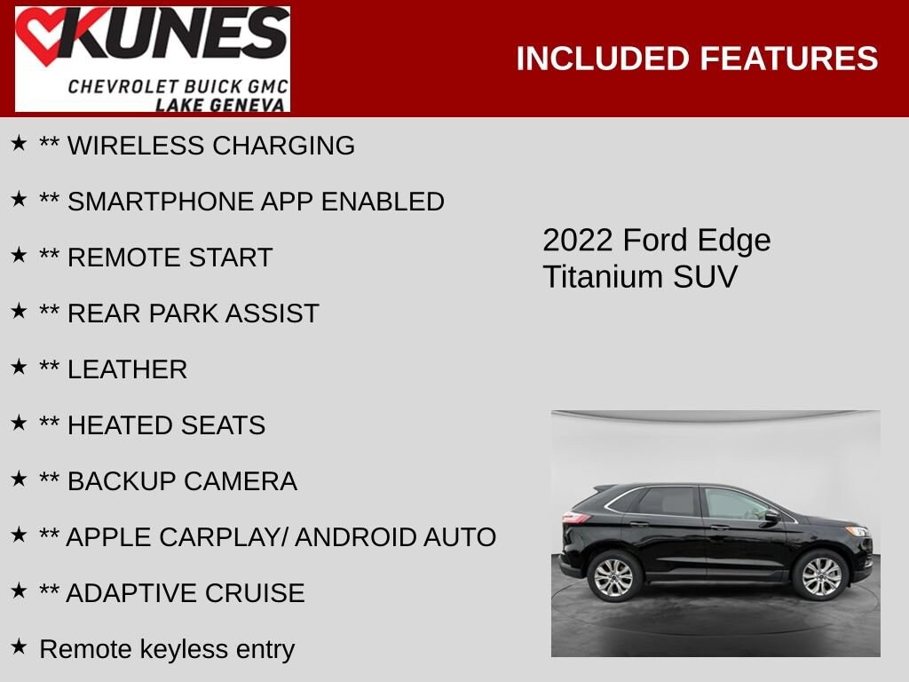 Used 2022 Ford Edge Titanium