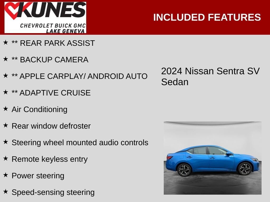 Used 2024 Nissan Sentra SV