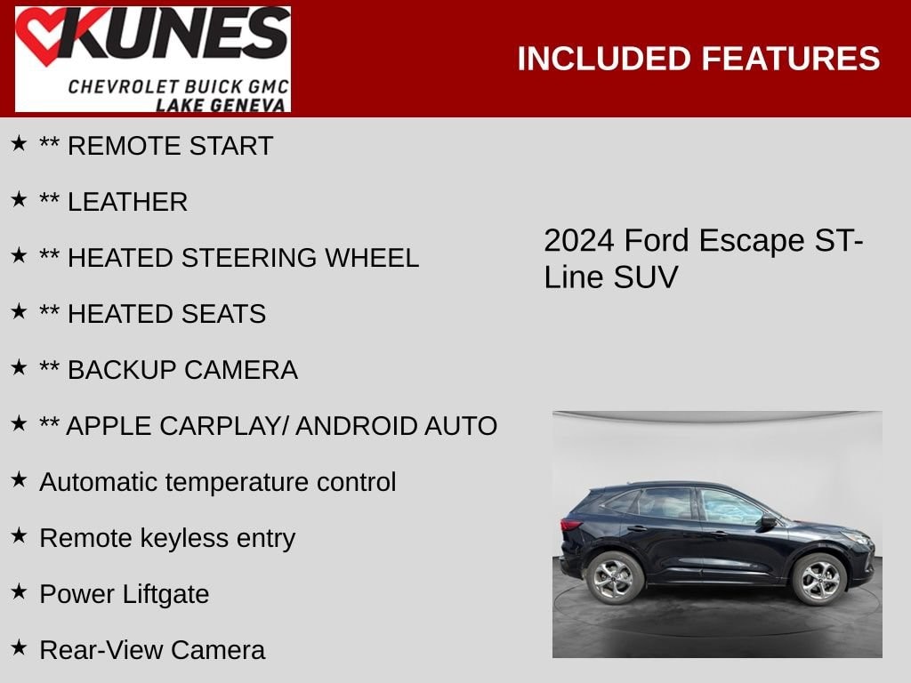 Used 2024 Ford Escape ST-Line