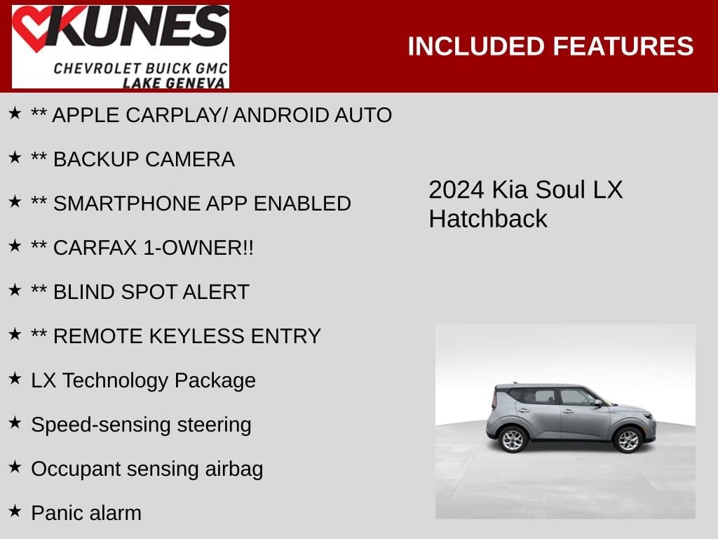 Used 2024 Kia Soul LX