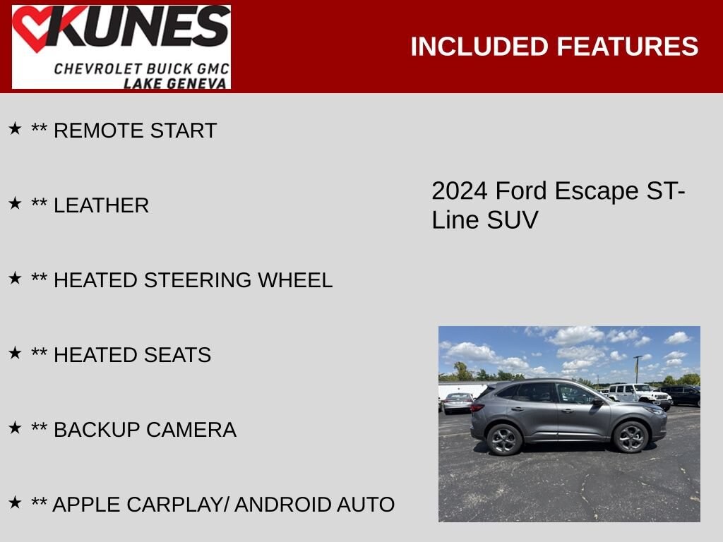 Used 2024 Ford Escape ST-Line