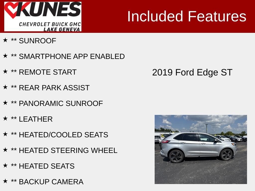 Used 2019 Ford Edge ST