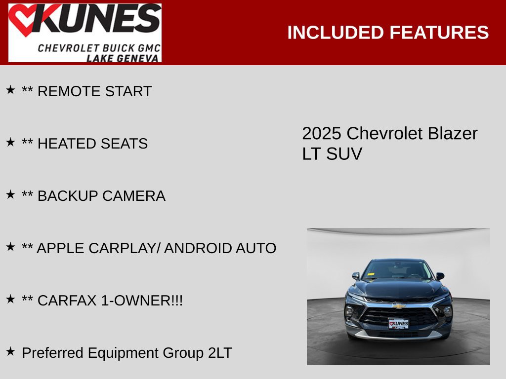 Used 2025 Chevrolet Blazer 2LT SUV
