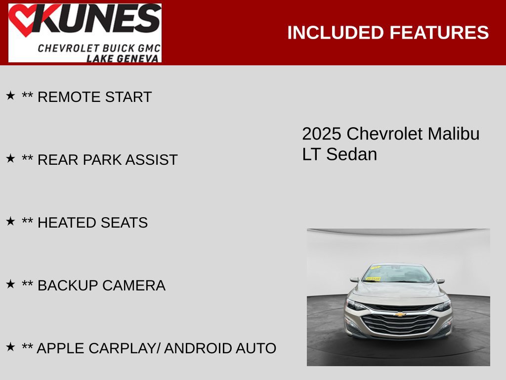 Used 2025 Chevrolet Malibu 1LT Car