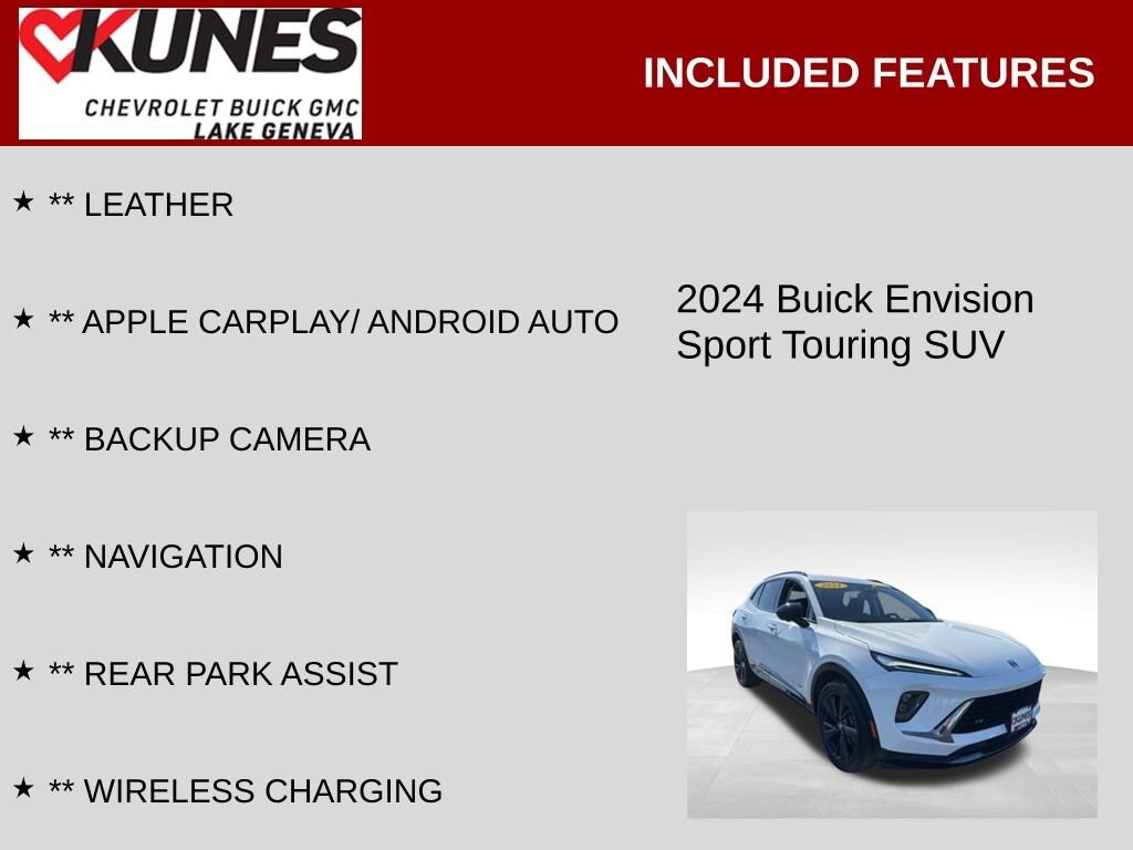 Used 2024 Buick Envision Sport Touring SUV