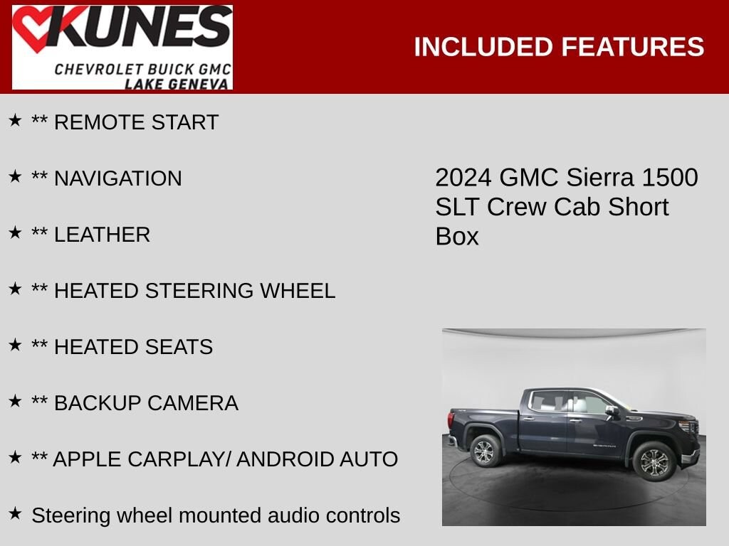 Used 2024 GMC Sierra 1500 SLT Truck