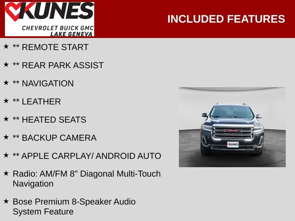 Used 2023 GMC Acadia SLT SUV