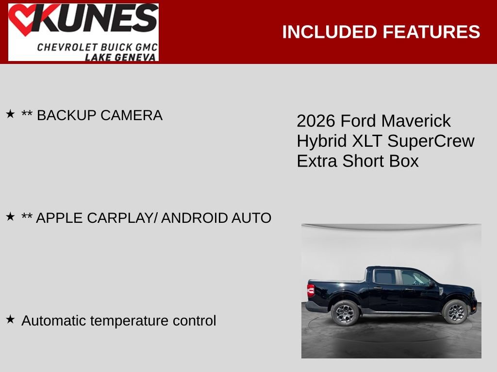 Used 2026 Ford Maverick XLT