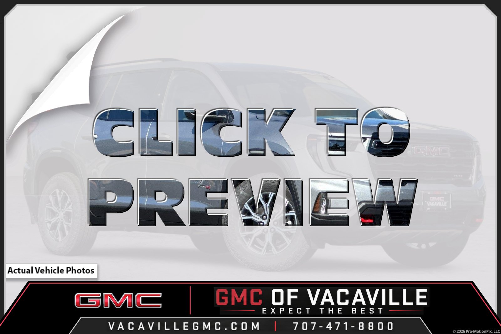 2026 GMC Acadia