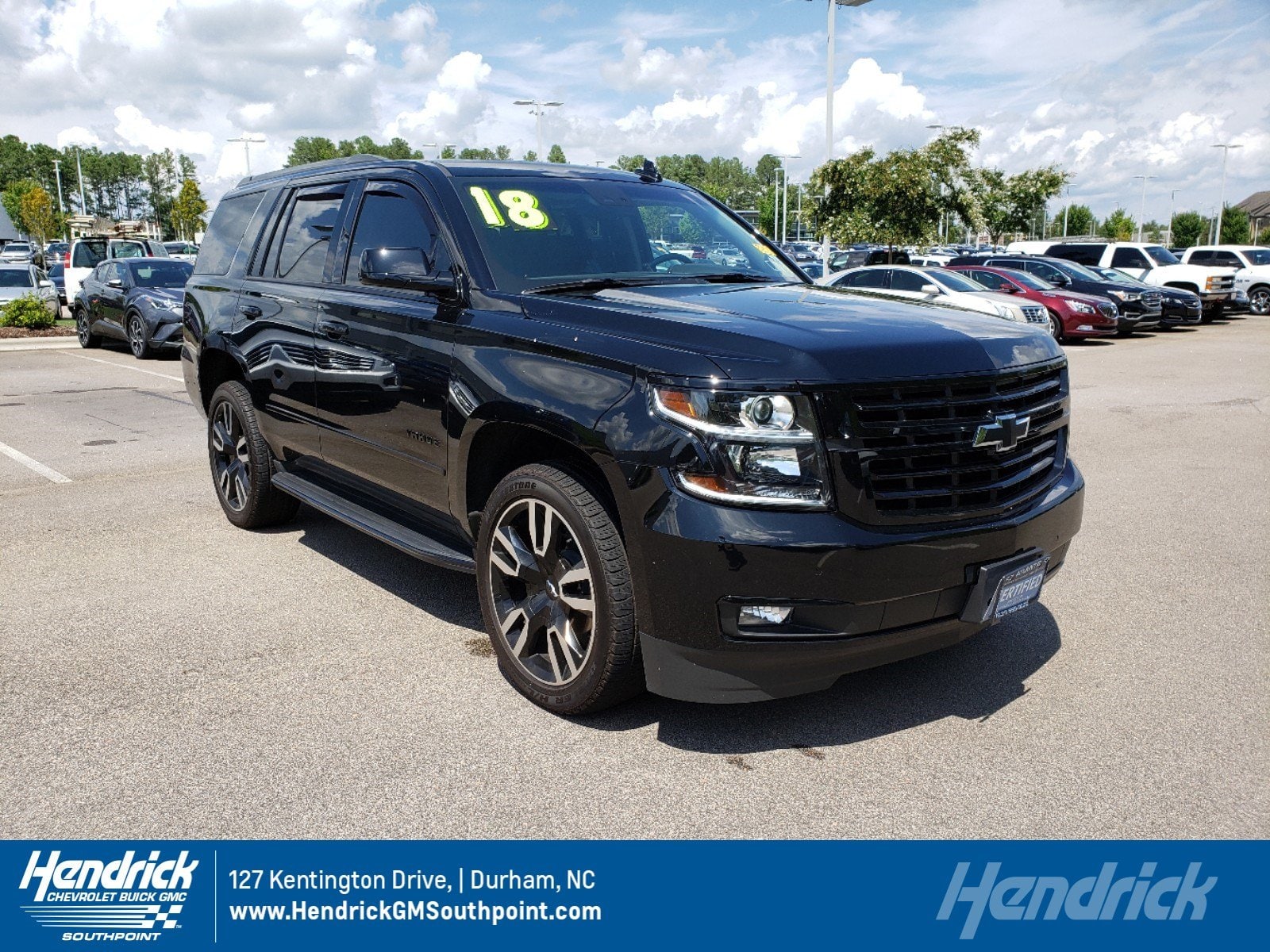 Used 2018 Chevrolet Tahoe Premier with VIN 1GNSKCKJ8JR200428 for sale in Burlington, VT