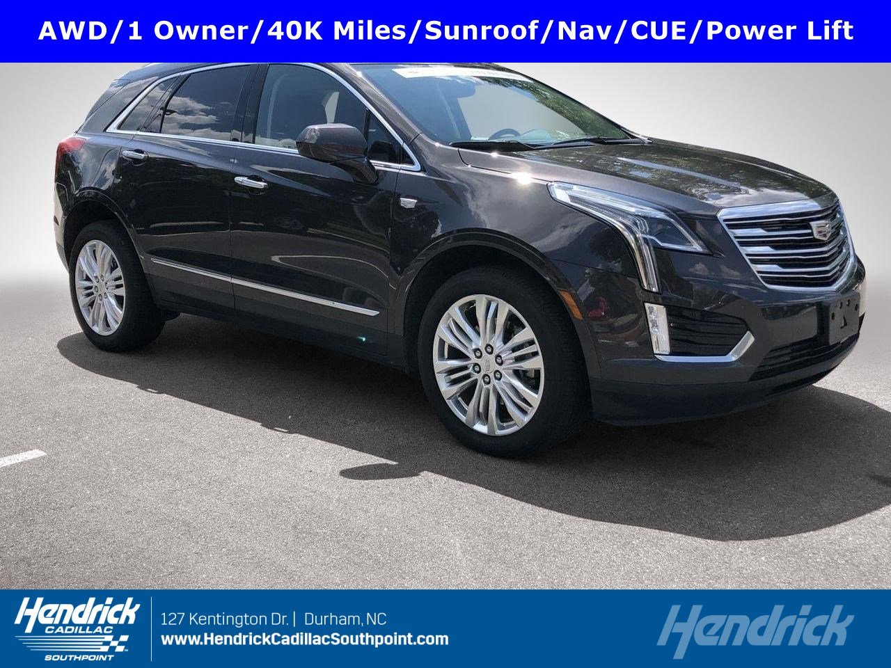 Certified 2018 Cadillac XT5 Premium Luxury with VIN 1GYKNFRS1JZ246905 for sale in Burlington, VT