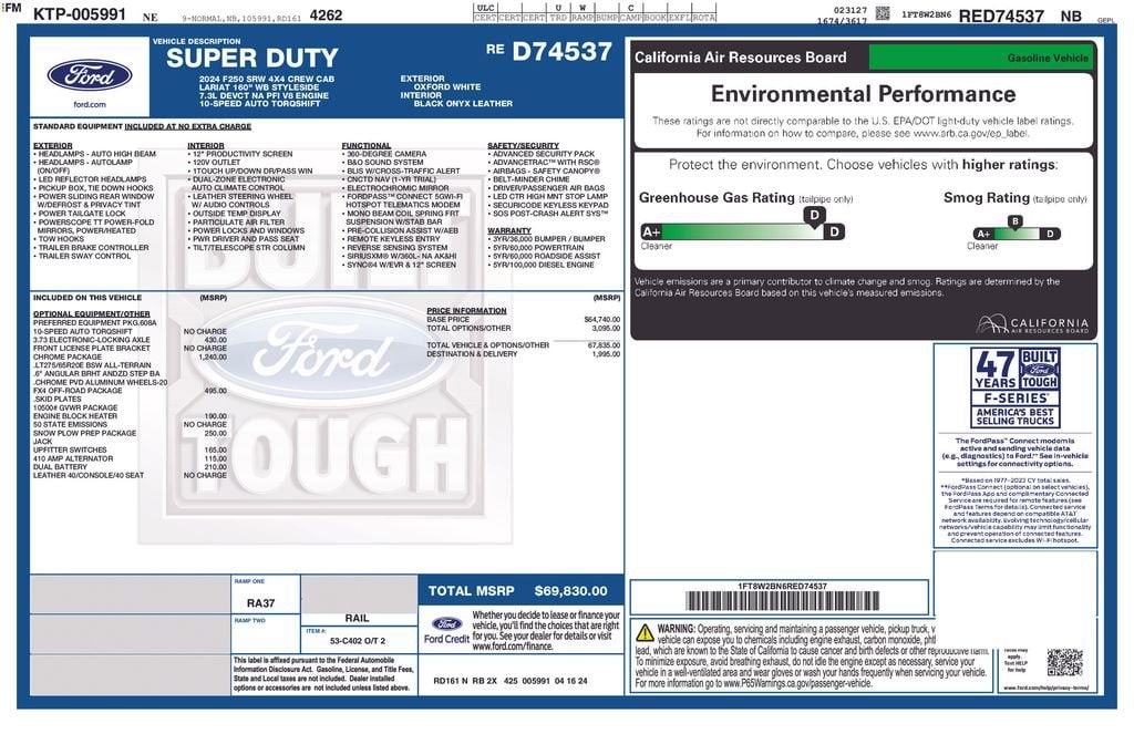 Used 2024 Ford Super Duty F-250 SRW XL