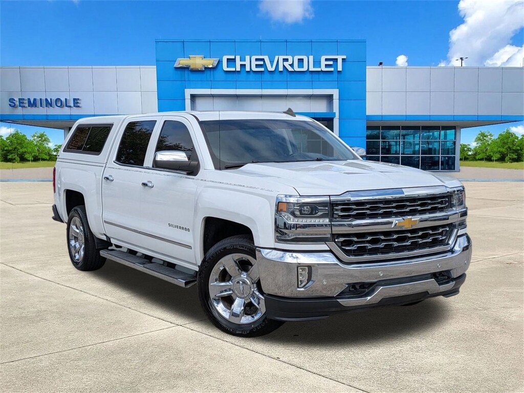 Used 2017 Chevrolet Silverado 1500 LTZ Truck Crew Cab