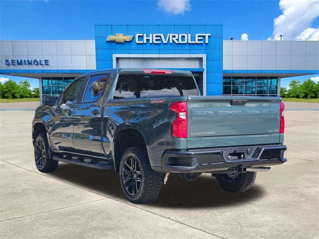 New 2026 Chevrolet Silverado 1500 Custom Trail Boss Truck Crew Cab