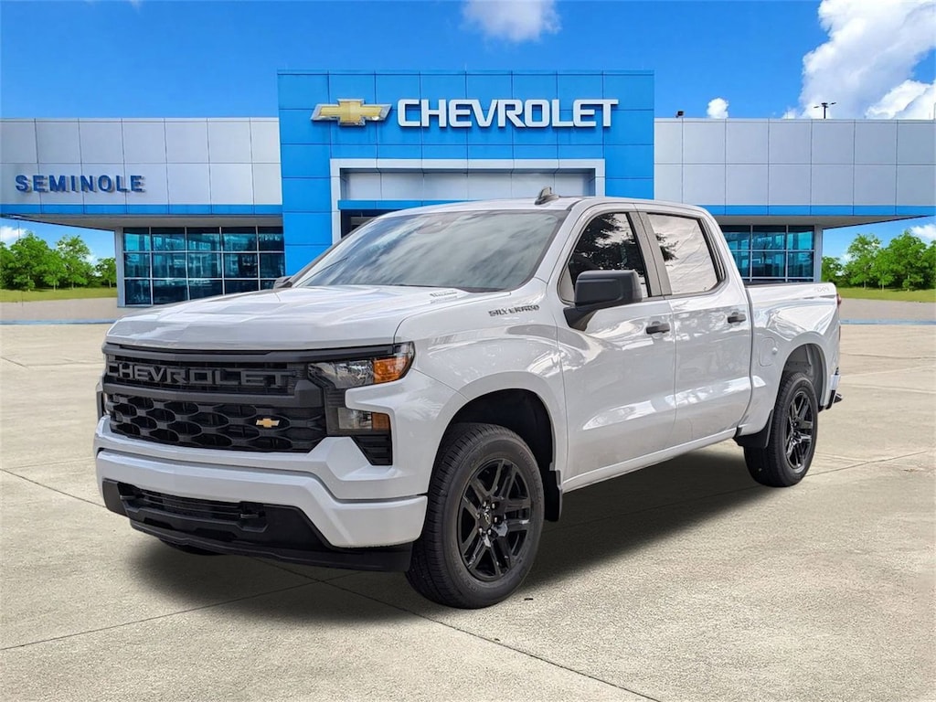 New 2026 Chevrolet Silverado 1500 Custom Truck Crew Cab