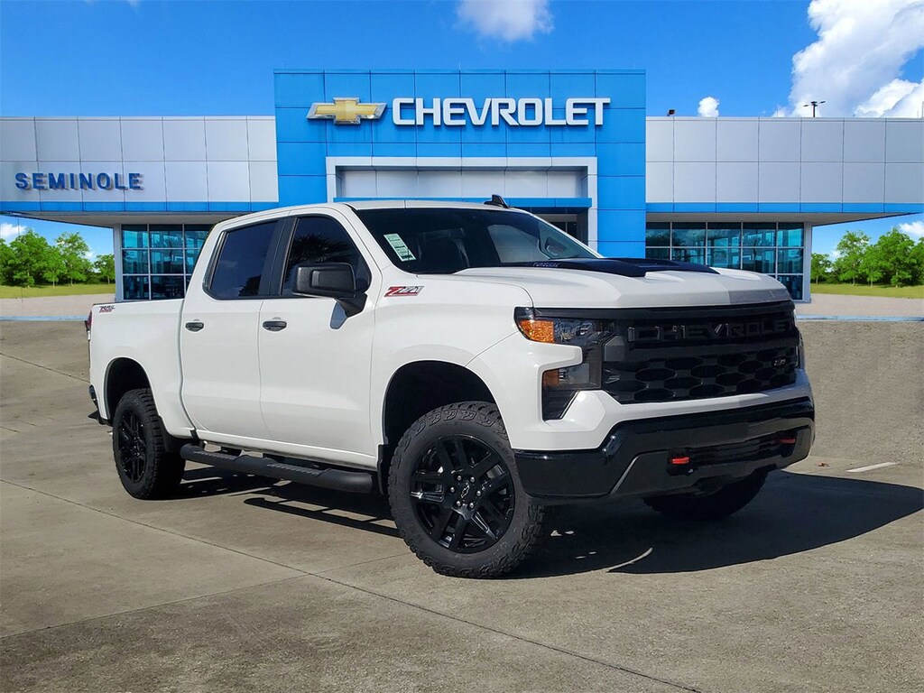 New 2026 Chevrolet Silverado 1500 Custom Trail Boss Truck Crew Cab