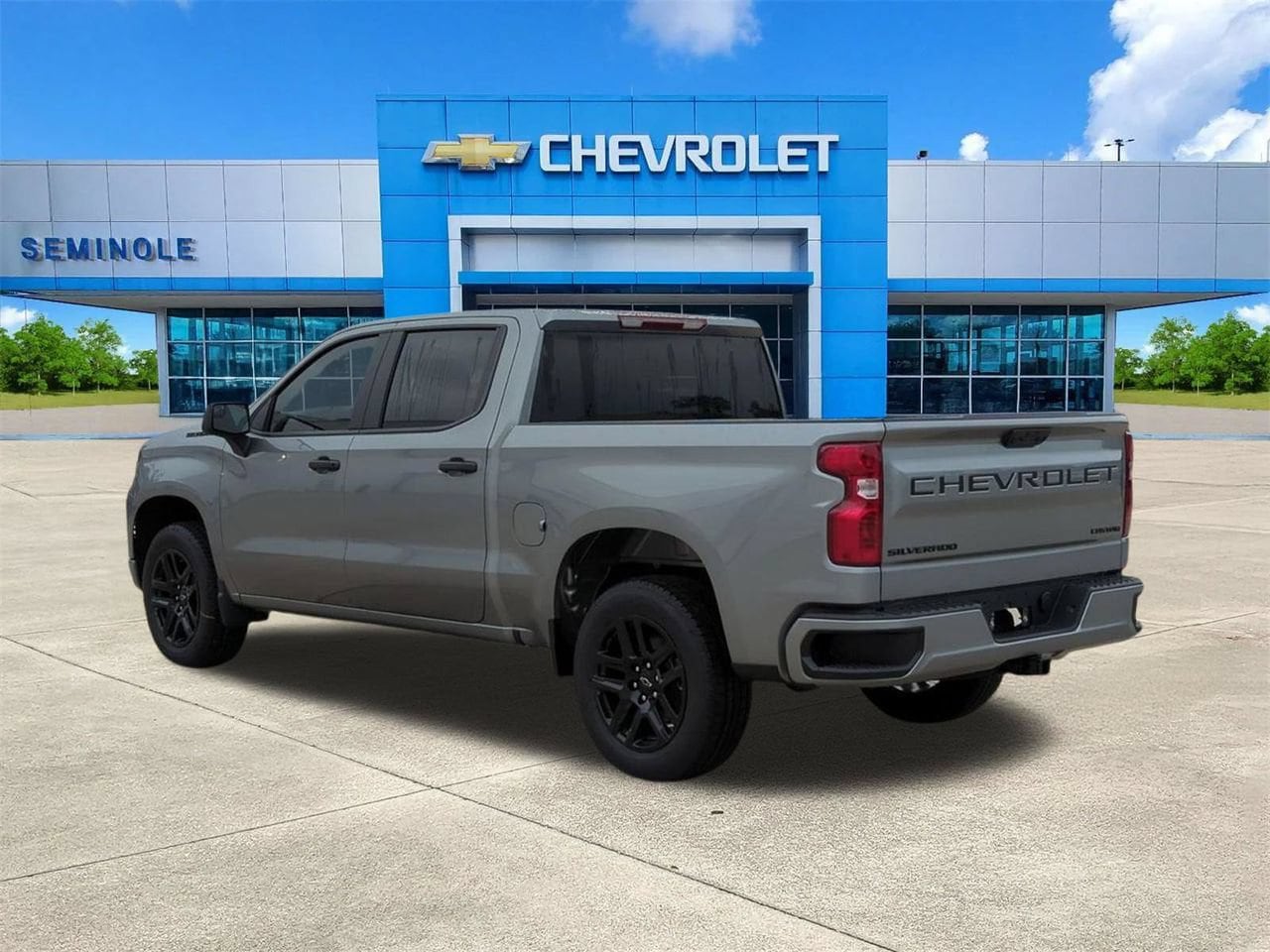 New 2026 Sterling Gray Metallic Chevrolet Custom image 3