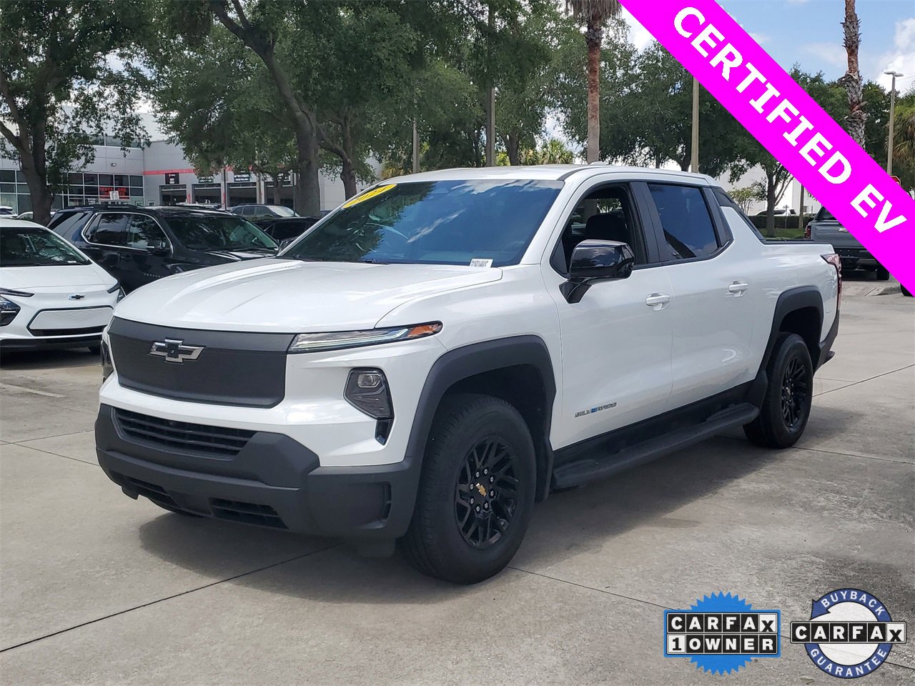Certified 2024 Chevrolet Silverado EV Work Truck with VIN 1GC10UED0RU201331 for sale in Sanford, FL