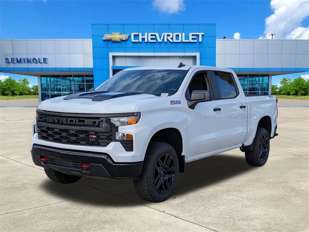 New 2026 Chevrolet Silverado 1500 Custom Trail Boss Truck Crew Cab
